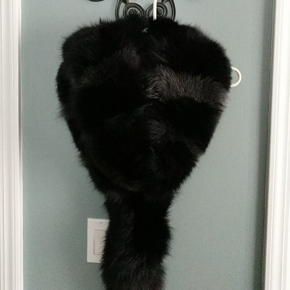 Faux fur scarf